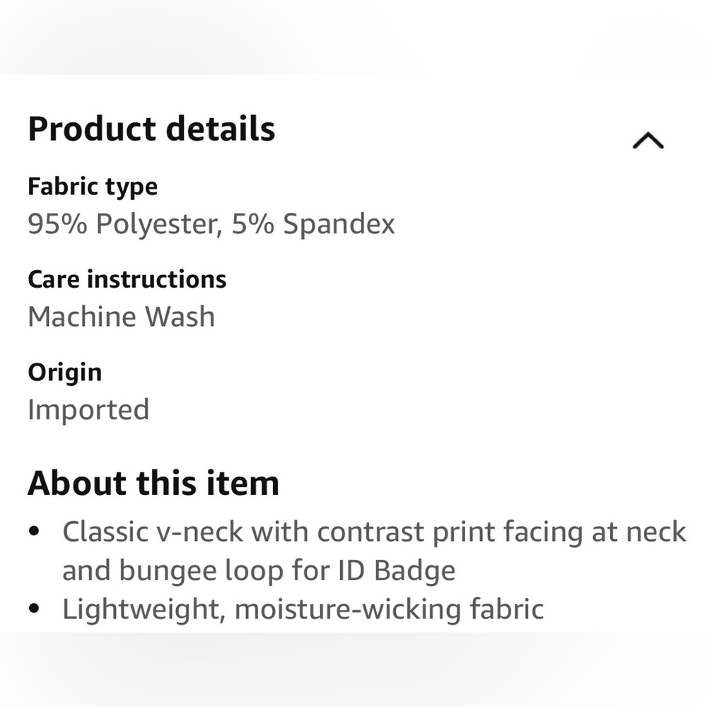 Koi Basics Medical Scrub V-Neck Black Top XL Women’s GUC - Picture 4 of 16